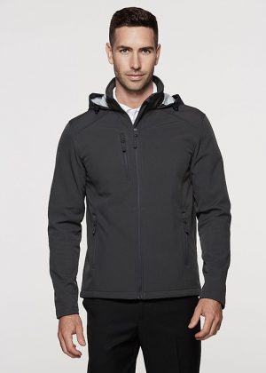The Aussie Pacific Mens Olympus Softshell Jacket is a 320gm 3 layer performance softshell.  8 colours.  S - 5XL.  Great Aussie Pacific softshell jackets.