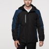 The Aussie Pacific Mens Napier Jacket is a polyester microfibre ripstop jacket with padded inner.  6 pockets.  3 colours.  S - 5XL.  Great branded AP jackets.
