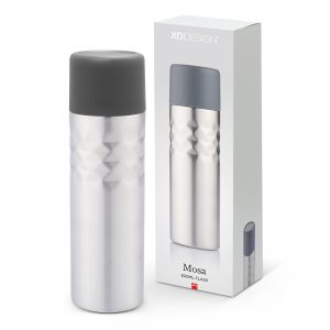 The Trends Collection Mosa Vacuum Flask is a 500ml double wall, vacuum insulted stainless steel flask. Patterned outer wall. Great branded vacuum flasks.