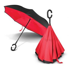 The Trends Collection Gemini Inverted Umbrella is an 8 panel inverted umbrella.  4 colours.  Print or digital transfer.  Great branded inverted umbrellas.