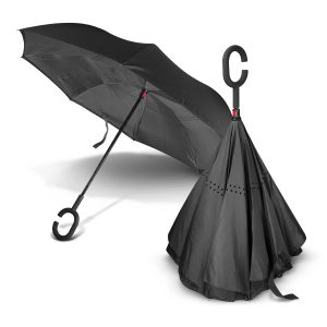 The Trends Collection Gemini Inverted Umbrella is an 8 panel inverted umbrella. 4 colours. Print or digital transfer. Great branded inverted umbrellas.