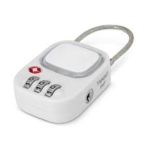 The Trends Collection Zodiac TSA Lock is a smart combination padlock for case and bag security. Full colour branding. Great branded security products.