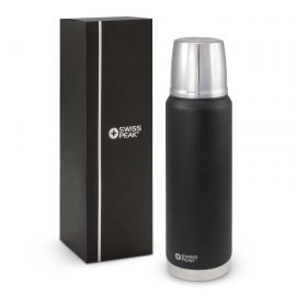 The Trends Collection Swiss Peak Elite Copper Vacuum Flask is a stylish 1 litre double wall vacuum, stainless steel flask.  Great branded vacuum flasks.