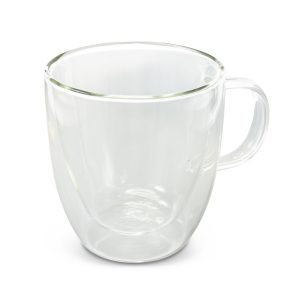 The Trends Collection Riviera Double Wall Glass Cup is a crystal clear, double walled 310ml cup.  Printed or etched.  Great branded double wall glass cups.