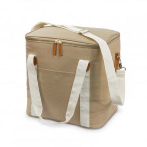 The Trends Canvas Cooler Bag is an impressive large cooler bag. Heavy cotton canvas outer. Beige, Navy or Black. Great branded corporate cooler bags.