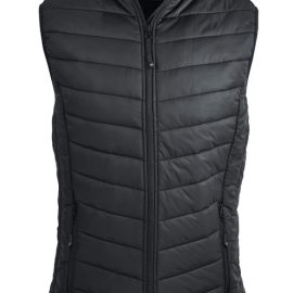 The Aussie Pacific Mens Snowy Puffer Vest is a nylon/polyester puffer vest.  S - 5XL.  Black or Navy.  Womens available.  Great option for winter puffer vests.
