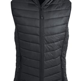 The Aussie Pacific Mens Snowy Puffer Vest is a nylon/polyester puffer vest.  S - 5XL.  Black or Navy.  Womens available.  Great option for winter puffer vests.