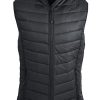 2523 Aussie Pacific Ladies Snowy Puffer Vest – Black – Promotrenz