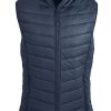 2523 Aussie Pacific Ladies Snowy Puffer Vest – Navy – Promotrenz