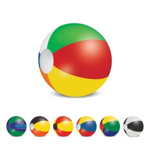 The Trends Collection Beach Ball 40cm is a mix and match coloured beach ball.  6 sizes available.  Screen printed.  Great branded summer promo products.