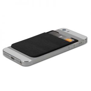 The Trends Lycra Phone Wallet is a soft, stretchy lycra wallet.  Black. 1 colour print.  Great branded phone wallets for your clients.