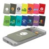 The Trends Collection Lycra Phone Wallet is a soft, stretchy lycra wallet.  14 colours.  Heat transfer.  Great branded phone wallets for your clients.