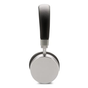 The Trends Collection Swiss Peak Headphones combine functionality with fashion.  Silver/Black.  Bluetooth.  Great branded premium headphones.
