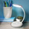 The Trends Avanza Lamp is a compact personal multifunction lamp that can fold away.  White.  Great branded promotional lamp products.