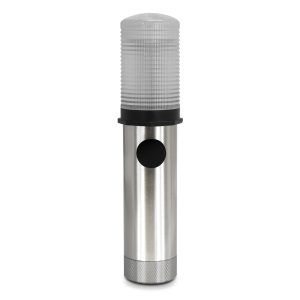 The Trends Collection Auto Safety Light is a powerful 3 function vehicle safety light with magnetic base.  Silver.  Great branded auto safety promo products.