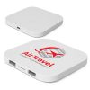 112657 Trends Collection Impulse Wireless Charging Hub – White – Promotrenz
