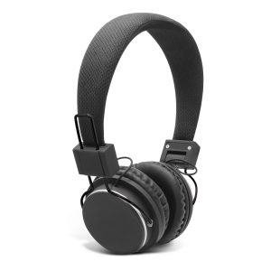 The Trends Collection Opus Bluetooth Headphones are full padded bluetooth headphones.  6 - 8 hours continuous play time.  Great branded black or white headphones.