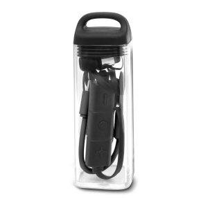 The Trends Collection Tycho Bluetooth Earbuds are bluetooth earbuds. 1 hour of hi definition stereo sound. Black or White. Great branded bluetooth earbuds.