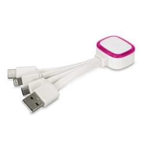 The Trends Collection Zodiac Charging Cable is a trendy mobile charging cable which can charge most phones. 8 colours. Great branded charging cables.