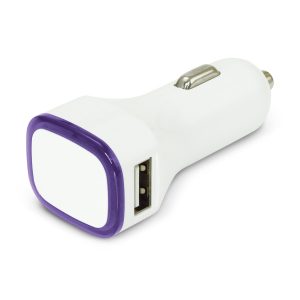 The Trends Collection Zodiac Car Charger is a dual car charger that will charge 2 phones. 8 coloured rings. Great branded car charger promo products.