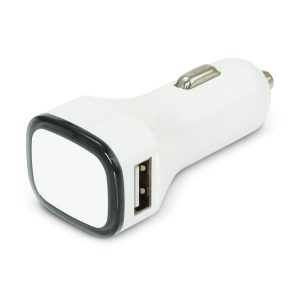 The Trends Collection Zodiac Car Charger is a dual car charger that will charge 2 phones. 8 coloured rings. Great branded car charger promo products.
