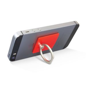 The Trends Collection Vega Phone Grip is a low profile plastic phone grip that secures to phones.  10 colours.  Great branded promo phone grips.