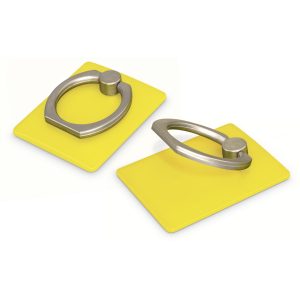 The Trends Collection Vega Phone Grip is a low profile plastic phone grip that secures to phones.  10 colours.  Great branded promo phone grips.