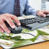 The Trends Collection Jumbo Desk Mat is a large desk mat with slip resistant rubber base with microfibre surface.  Sublimation printed promo products.