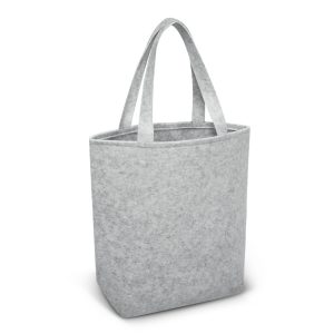 The Trends Collection Astoria Tote Bag is a fashion inspired medium size tote bag. 2 shades of grey. Great branded poly felt tote bags for your event or clients.