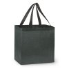 116857 Trends Collection City Shopper Heather Tote Bag – Charcoal
