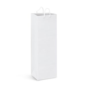 The Trends Collection Laminated Paper Wine Bag Full Colour is a paper wine carry bag with rope handles.  Great branded wine bags for your customers.