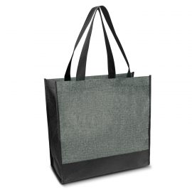 The Trends Collection Civic Shopper Heather Tote Bag is a large reusable tote bag with heather style finish.  Grey.  Great branded heather tote bags.