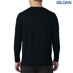 The Gildan Performance Adult Long Sleeve Tech Tee is an active fit, 159gsm polyester long sleeve tee.  3 colours.  Great branded