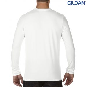 The Gildan Performance Adult Long Sleeve Tech Tee is an active fit, 159gsm polyester long sleeve tee.  3 colours.  Great branded