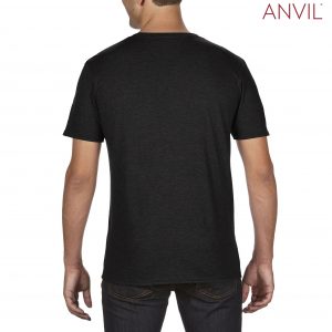 The Anvil Tri Blend Adult Combed Ring Spun Tee is a 159gm2 pre shrunk 50% polyester tee.  6 colours.  S - 3XL.  Great branded polyester/cotton tees.