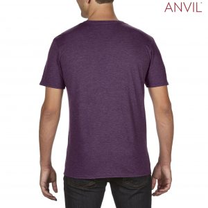 The Anvil Tri Blend Adult Combed Ring Spun Tee is a 159gm2 pre shrunk 50% polyester tee.  6 colours.  S - 3XL.  Great branded polyester/cotton tees.