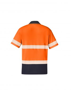 The Syzmik Unisex Hi Vis Segmented S/S polo is a 175gsm polyester hi vis polo shirt.  2 colour options.  Great branded hi vis polos & workwear from Syzmik.