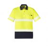 The Syzmik Unisex Hi Vis Segmented S/S polo is a 175gsm polyester hi vis polo shirt.  2 colour options.  Great branded hi vis polos & workwear from Syzmik.
