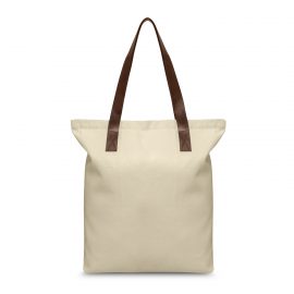 The Trends Ascot Tote Bag is a robust tote bag with base gusset.  280gsm heavy cotton.  Natural/Brown.  Great branded cotton tote bags. Multiple branding options.