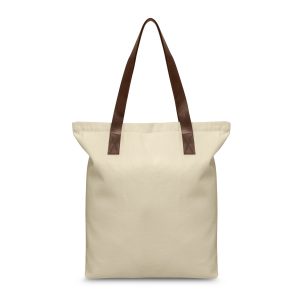 The Trends Ascot Tote Bag is a robust tote bag with base gusset. 280gsm heavy cotton. Natural/Brown. Great branded cotton tote bags. Multiple branding options.