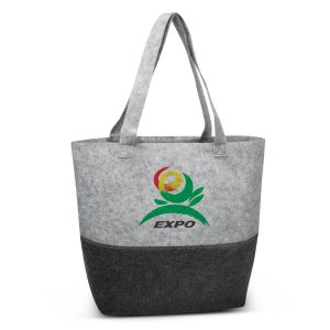 The Trends Collection Cassini Tote Bag is a fashion inspired, two tone, long handled large tote bag. Light Grey/Dark Grey. Great branded tote bags.