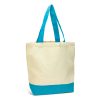 116873 Trends Collection Sedona Cotton Tote Bag – Light Blue