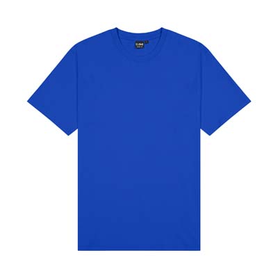 CLOKE-T101-Outline-Mens-Tee-Bright- Royal-F