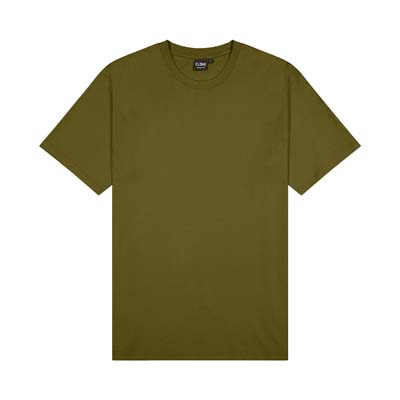 CLOKE-T101-Outline-Mens-Tee-Khaki-F