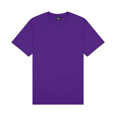 CLOKE-T101-Outline-Mens-Tee-Purple-F