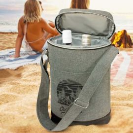 The TRENDS Nirvana Wine Cooler Bag is a modern wine cooler bags combined with style and quality. 2 colours. Multiple branding options for your logo.