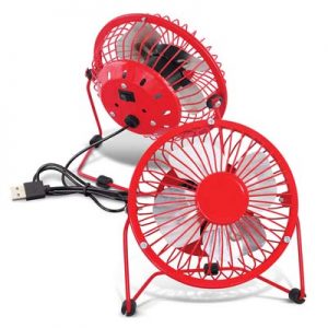 The Trends Collection Nexion Desk Fan is an affordable aluminium desk fan with adjustable airflow direction.  7 colours.  Great branded promo products.