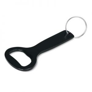 The TRENDS Bristol Bottle Opener Key Ring is a strong aluminium bottle opener with key ring. Engraves to oxidised white colour. 3 colours.