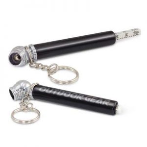 The TRENDS Tyre Pressure Gauge Key Ring is a mini tyre gauge on a key chain. Measures up to 50psi. Laser engraving available. Great automotive promo product.