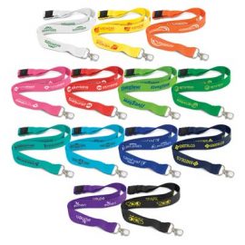 The Trends Collection Bamboo Lanyard is a 20mm wide lanyard made from natural bamboo fibre.  13 colours.  Great branded bamboo lanyards.